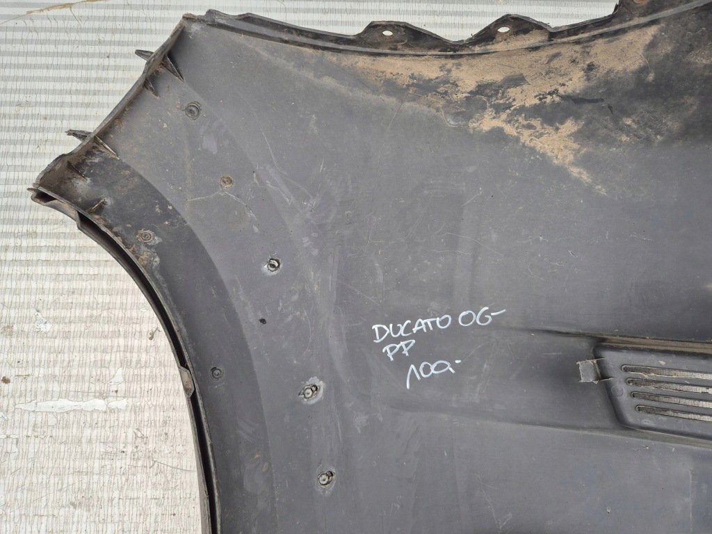 фото №9, Fiat ducato 07- правий кутик бампера передній 1306563070