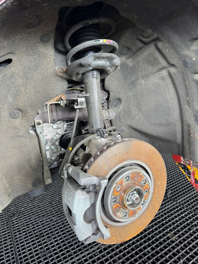 фото №2, Ліва поворотний кулак амортизатор амортизаторна стійка 4 керування renault espace v 2.0 dci