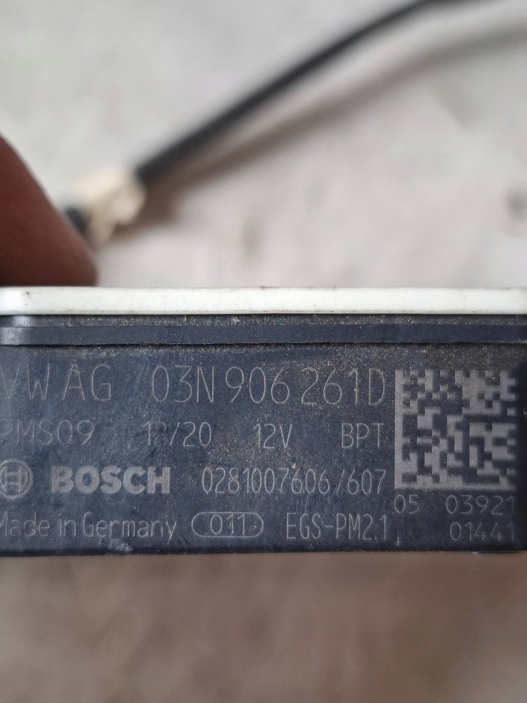 фото №5, Датчик nox датчик vw crafter mercedes sprinter oryg. 03n906261d