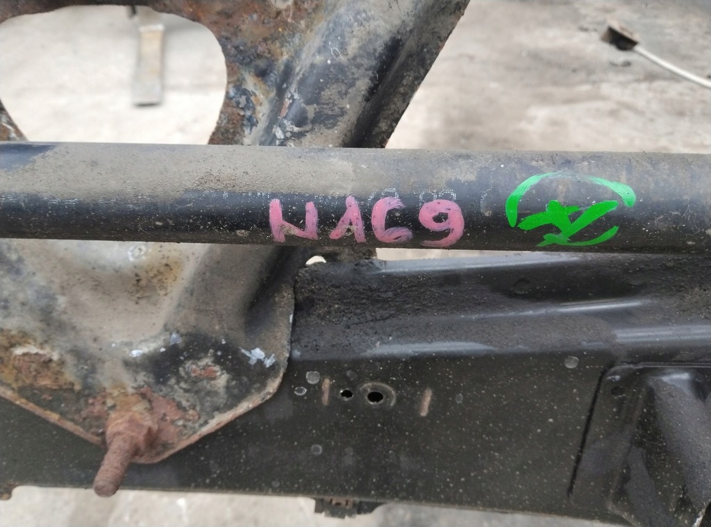 фото №7, Подрамник подрамник подрамник перед mercedes w169