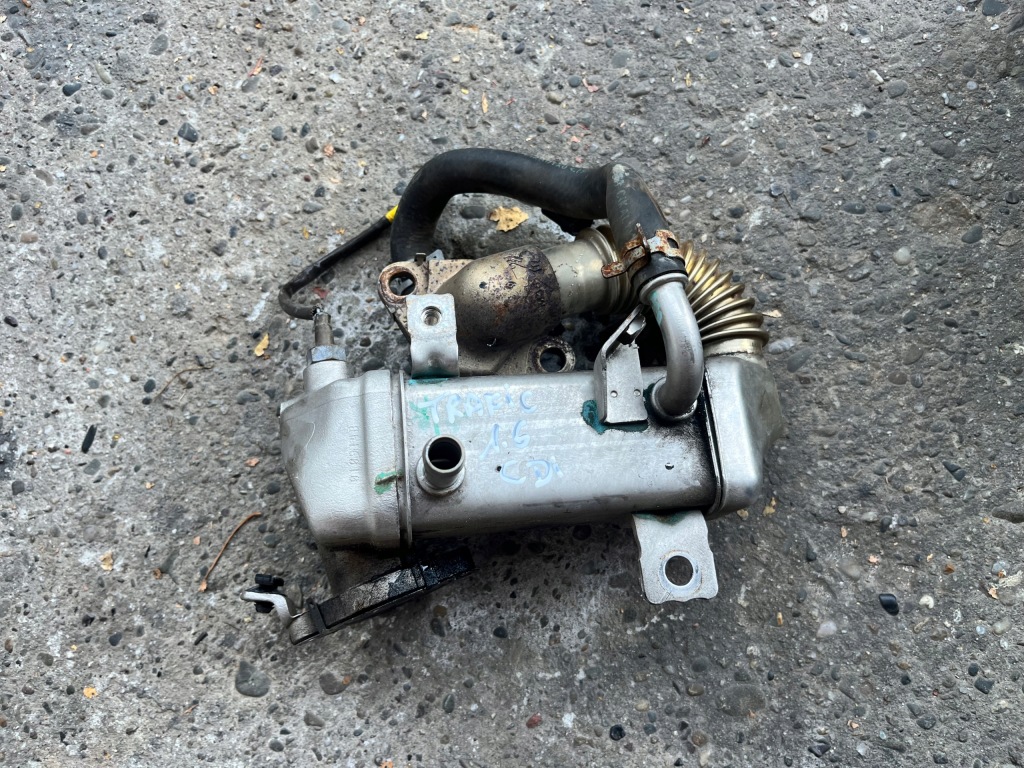 фото №1, Trafic iii vivaro b двигатель 1.6 cdti r9m радиатор выхлопных газов egr