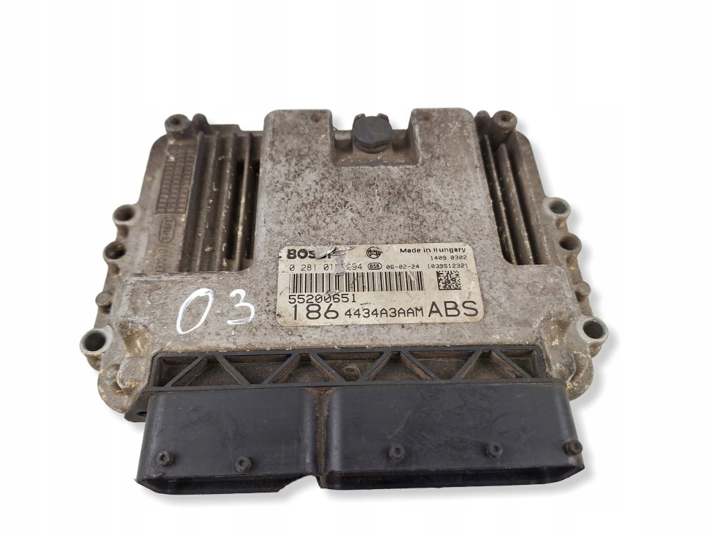 фото №1, Блок управления двигателя fiat multipla 55200651