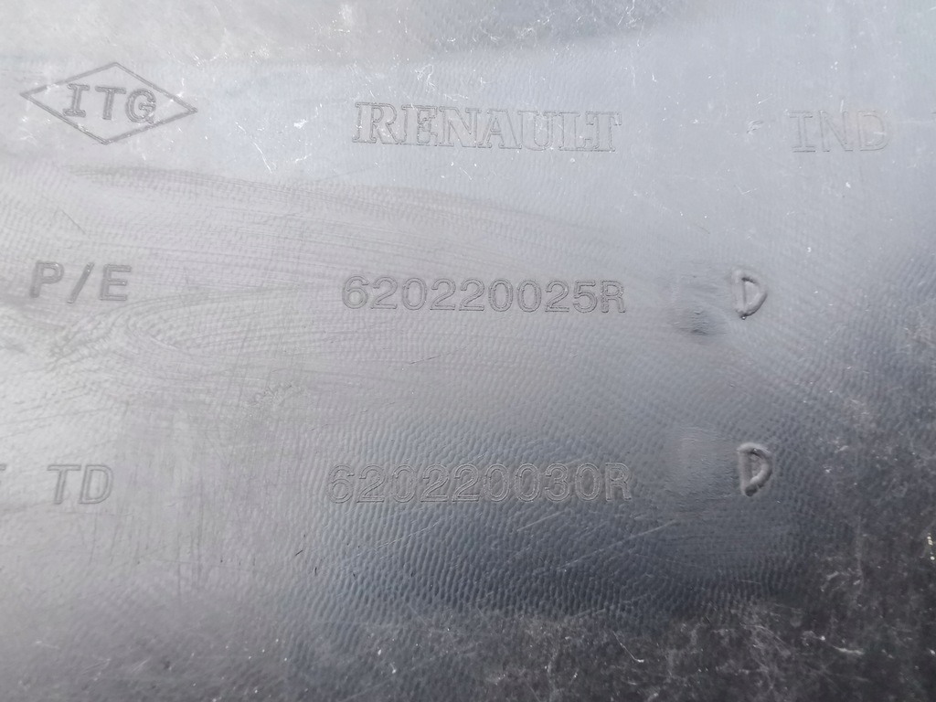 фото №12, Dacia duster 10-18 бампер перед 620220025r 620220030r передний