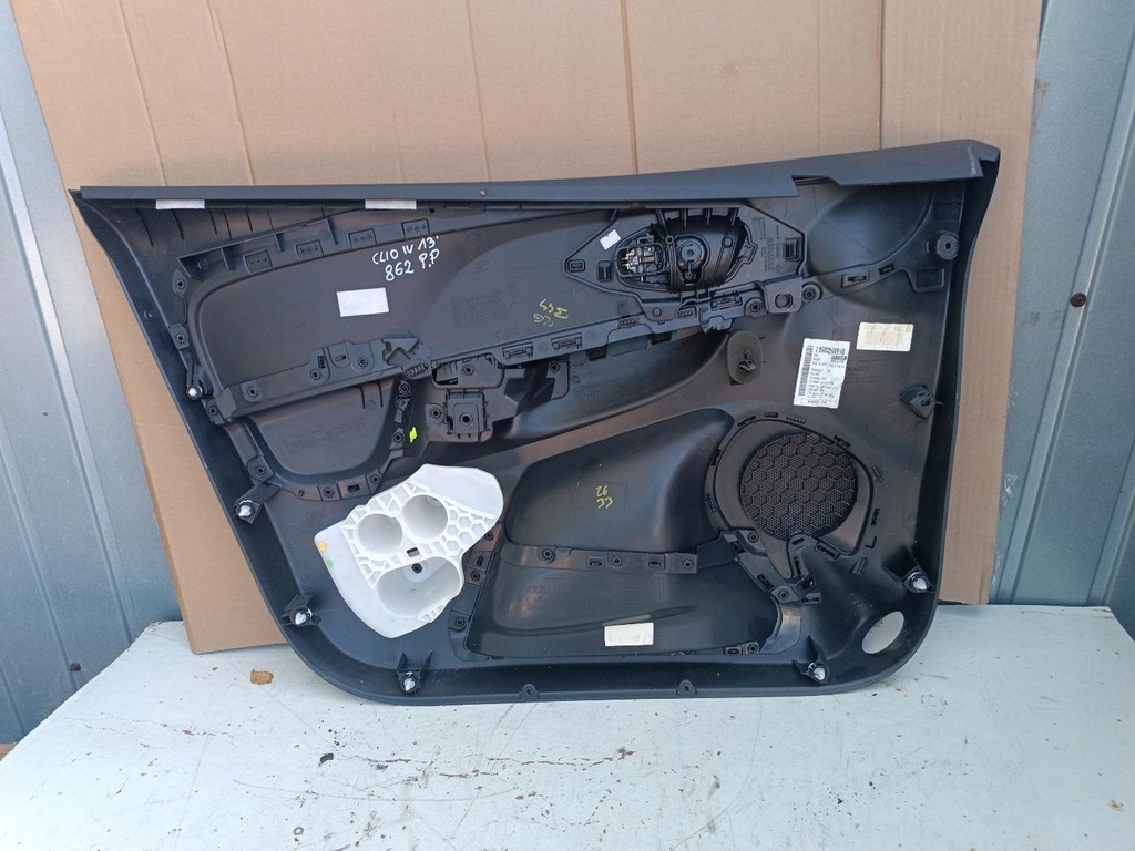 фото №7, Обшивка обивка дверь правый перед renault clio iv 809004539r