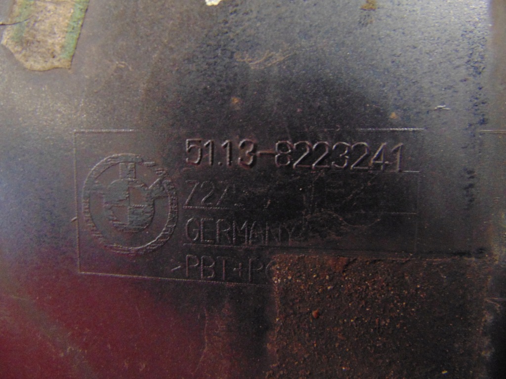 фото №10, Bmw 7 e65 730d накладка крышки задняя задний 7042926