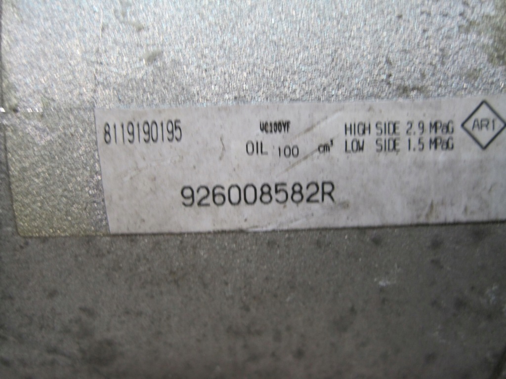 фото №4, Компресор кондиціонера renault clio iv 1.5 dci 926008582r