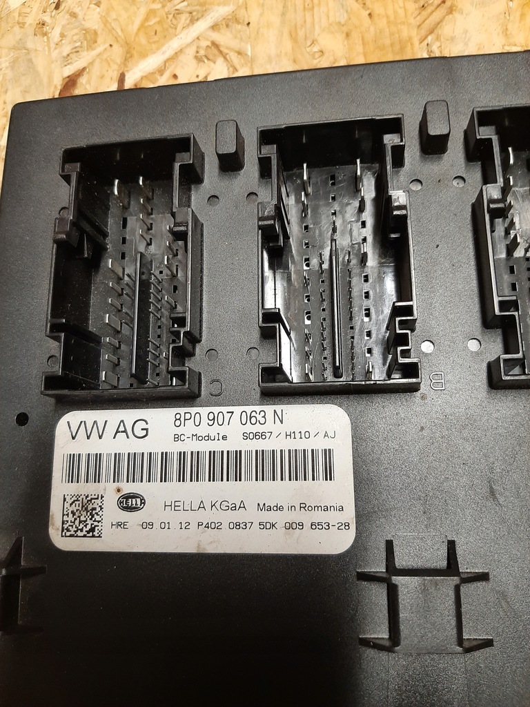 фото №4, Модуль комфорту bcm блок управління бортовою мережею 8p0907063n