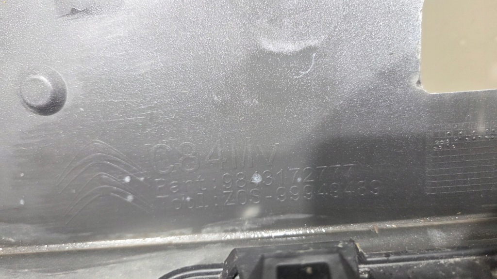 Бампер передний перед citroen c5 aircross рестайлинг  air cross 22- 9843172777 Оригинал