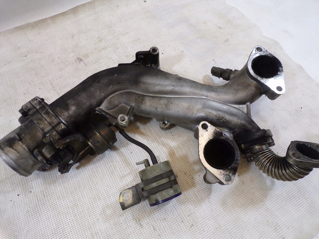 фото №10, Egr дроссельная заслонка коллектор радиатор выхлопных газов opel