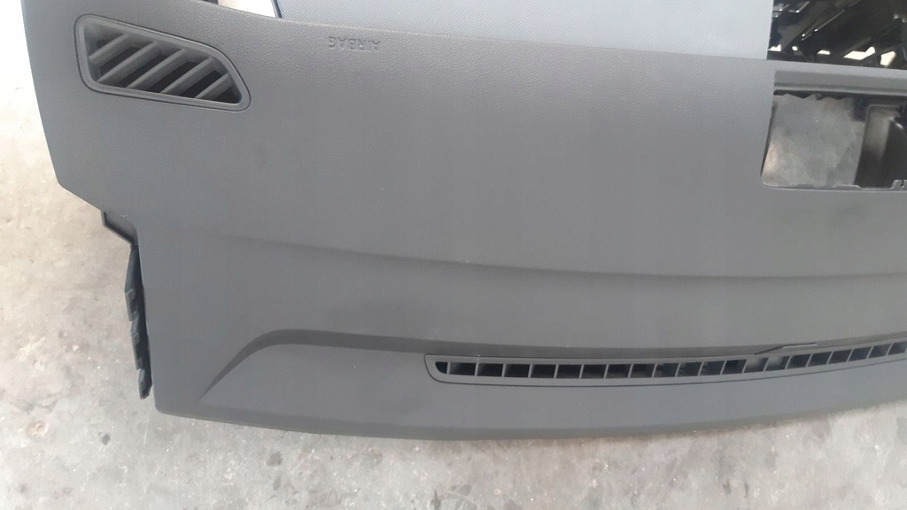 фото №7, Панель приладів консоль подушки безпеки ремені skoda fabia iii lift 1,0 mpi