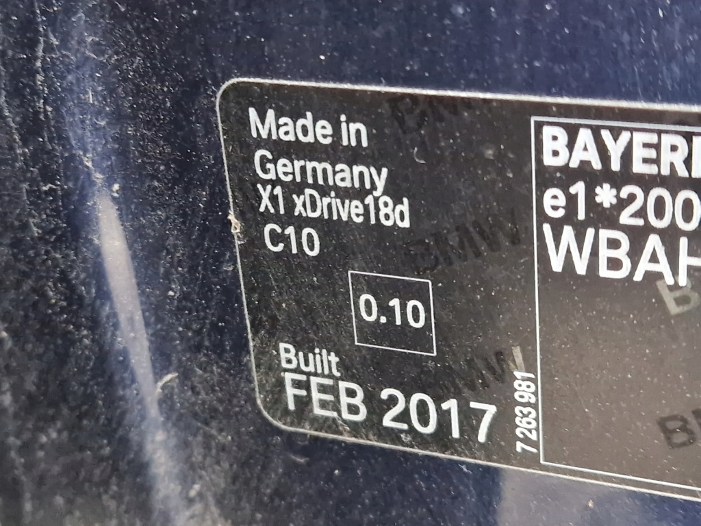 фото №8, Крила правий передній bmw x1 f48 c10