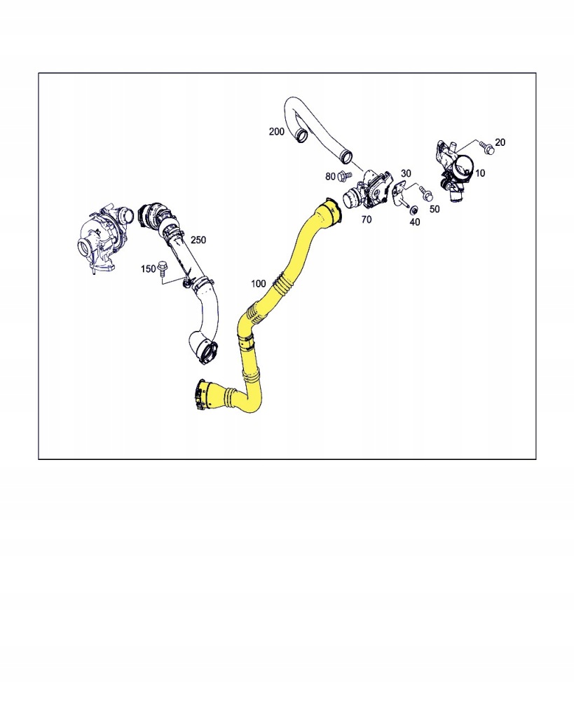 Turbo шланг renault grand kangoo 144600199r Ціна