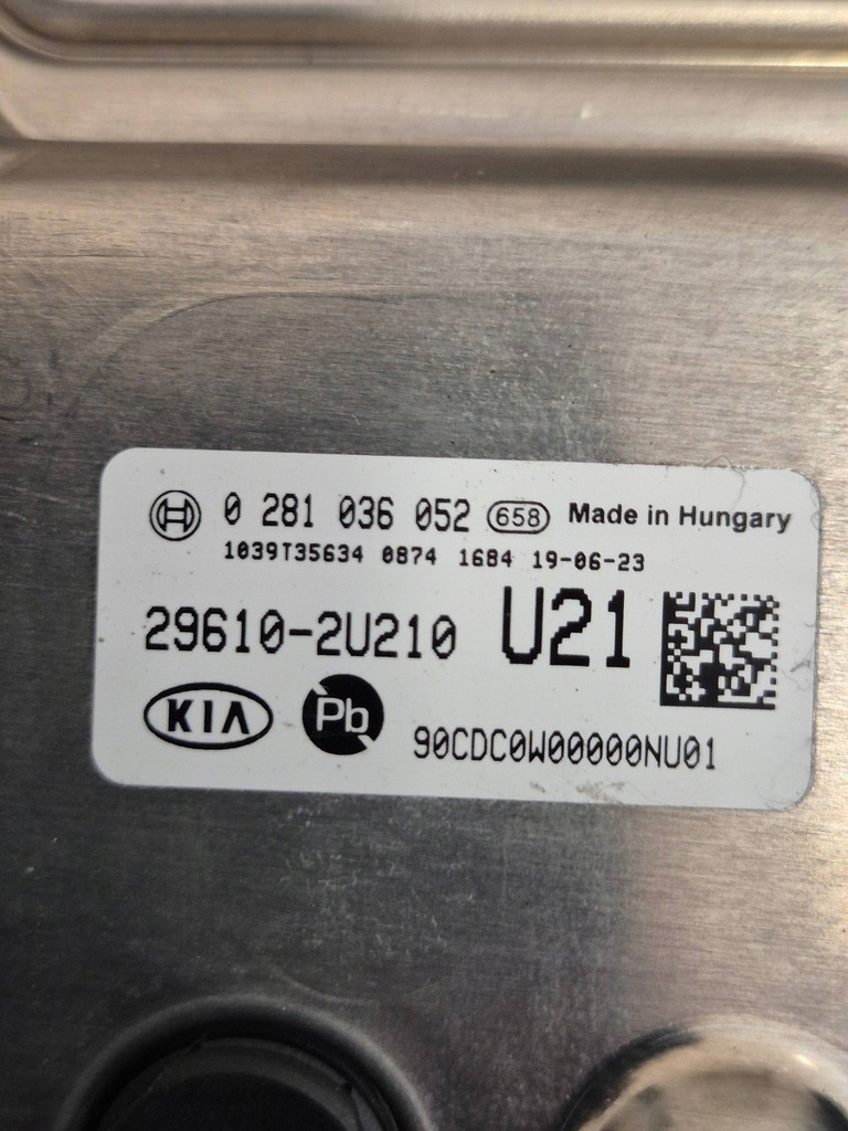 фото №11, Kia ceed iii набор стартовый 39100-2u205 1.6 crdi