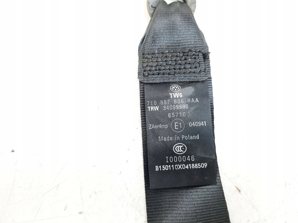 фото №6, Volkswagen transporter - caravelle t5 передній pas безпеки 7e0857806