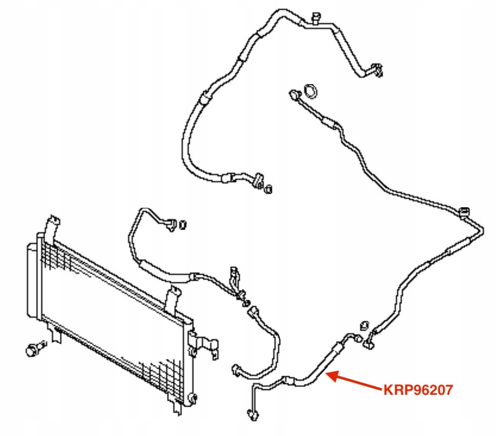 фото №4, Шланг кондиционера трубка mazda 6 gg/gy