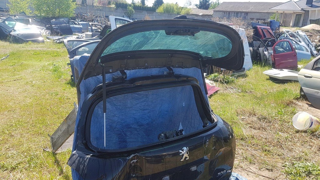 фото №9, Скло кришки uvhylna peugeot 308 t7 sw kombi