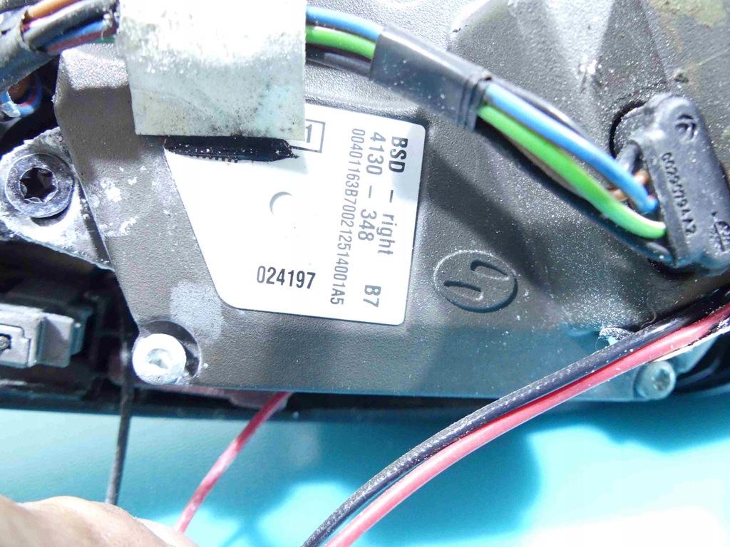 фото №10, Зеркало правое 14 + 2 pin blis volvo v60 i 10- eu