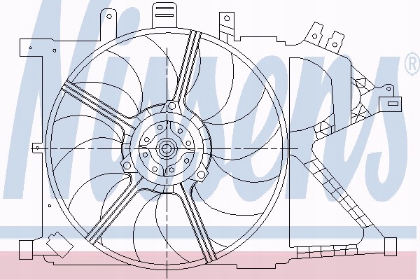 фото №13, Вентилятор радиатор. с корпус 85195/nis