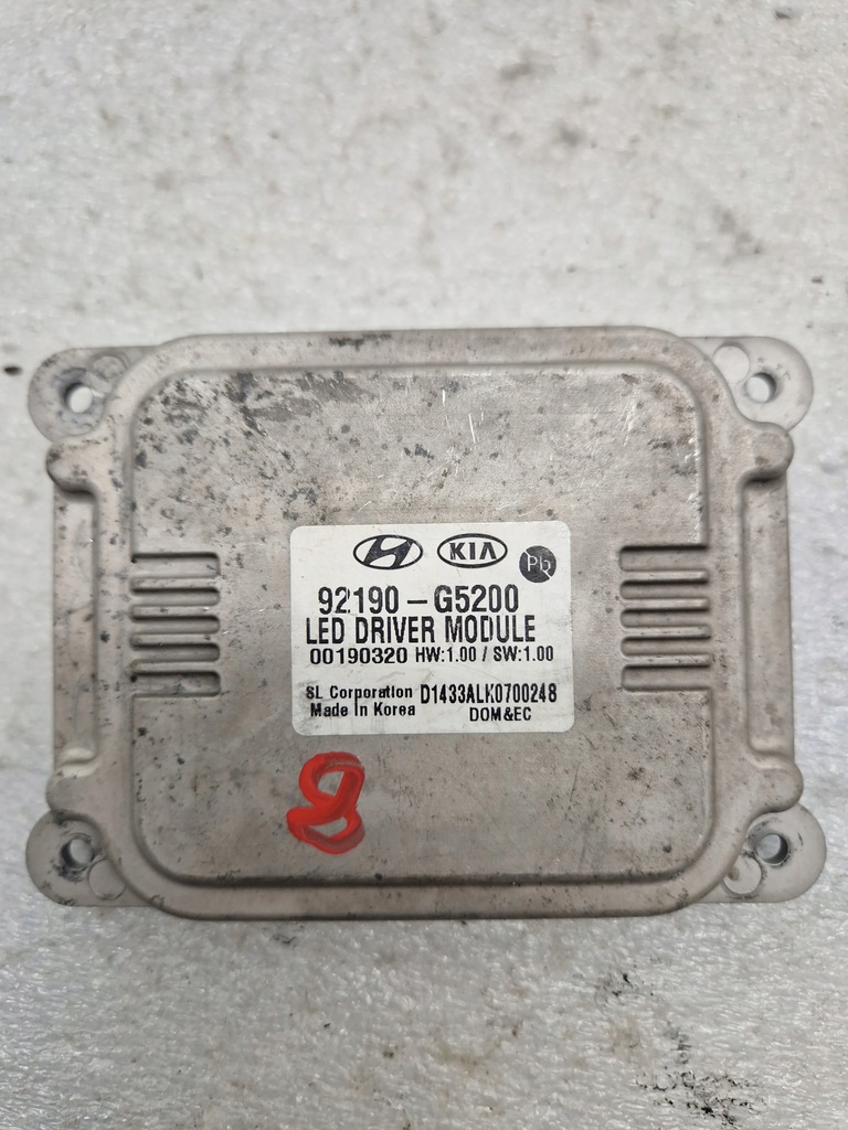 фото №1, Kia niro модуль перетворювач led 92190-g5200