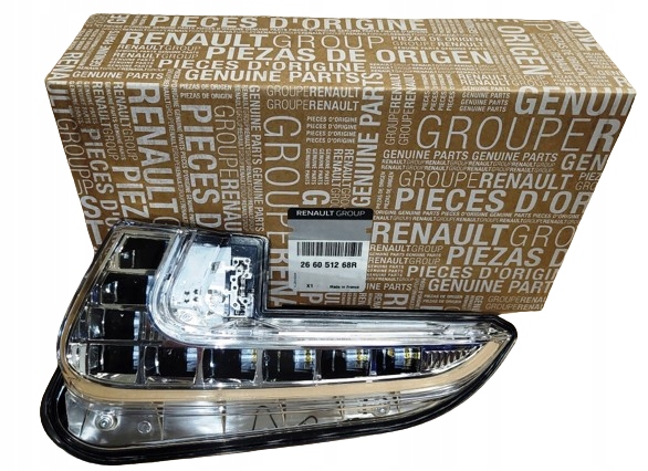 Новая оригинальная фара drl led перед левый renault megane 3 266051268r Доставка