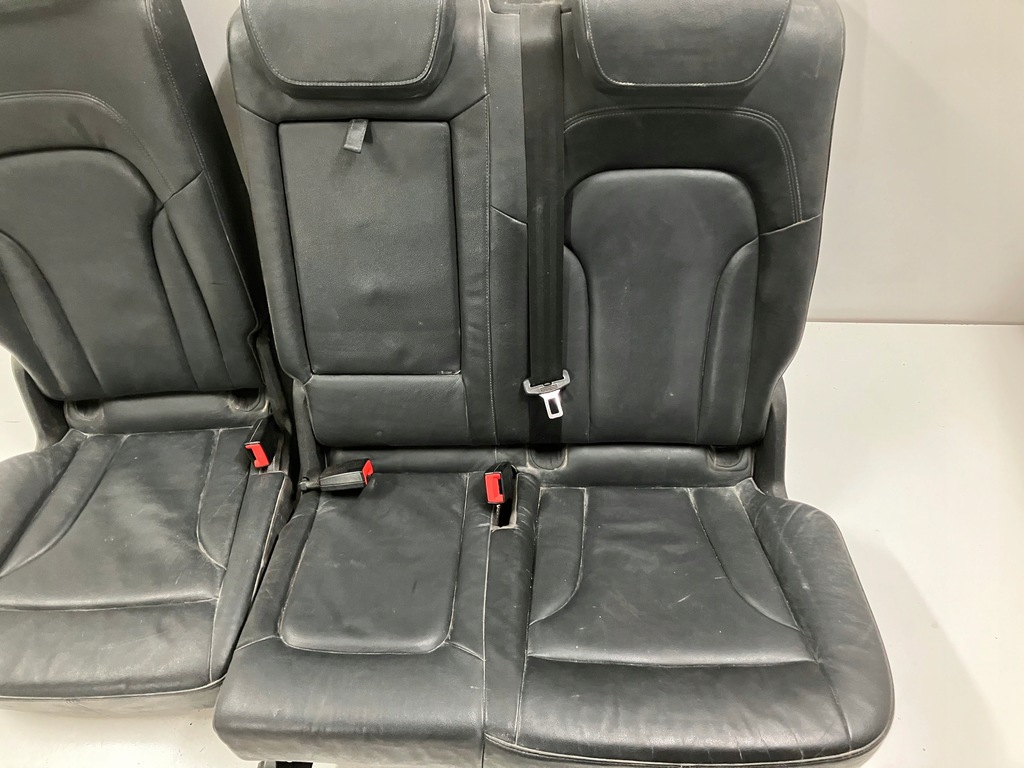 фото №12, Сидіння сидіння заднє сидіння шкіра sline s-line audi q5 8r комплект !