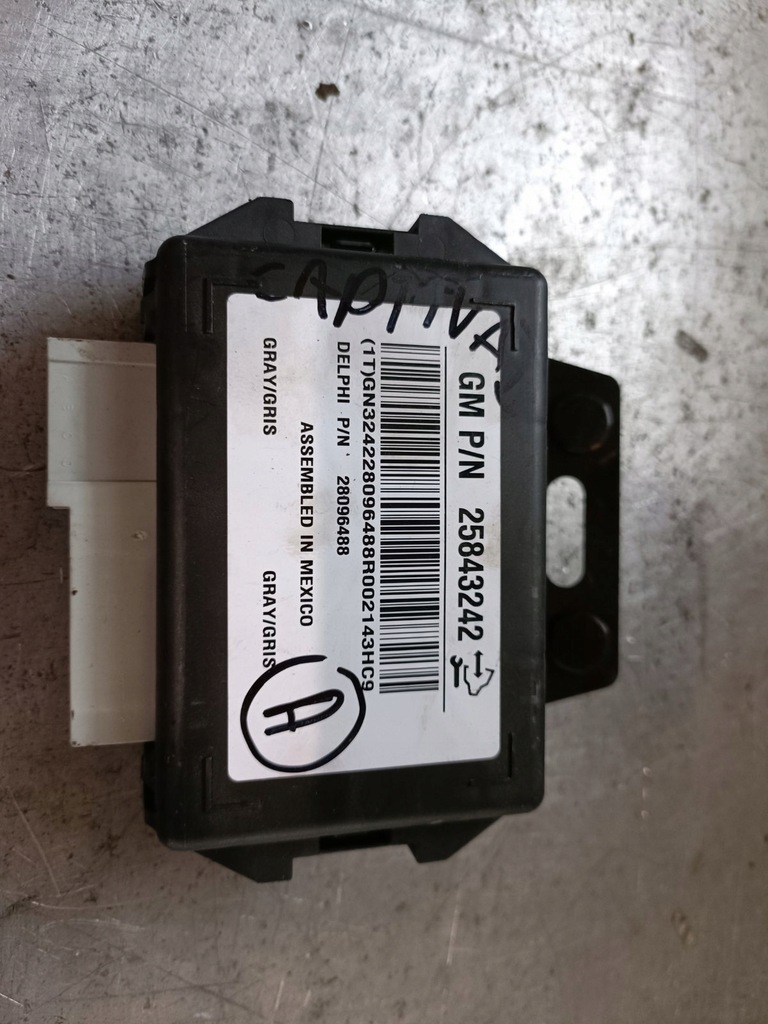 фото №1, Модуль вихлопних газів chevrolet 25843242