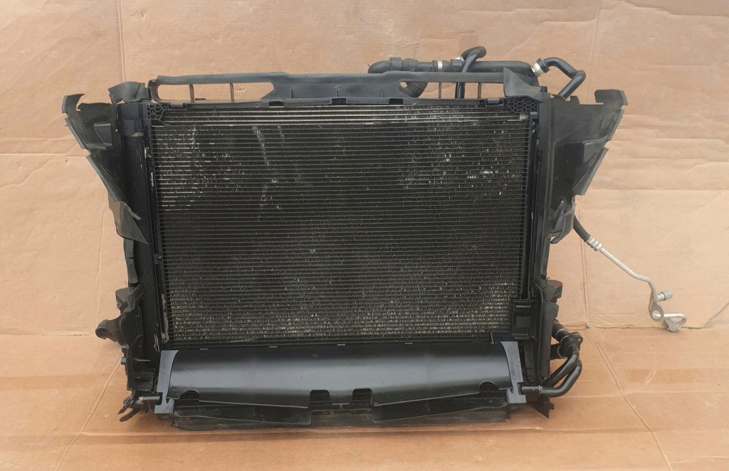 фото №15, Mercedes w222 s 63 amg pas передний радиатор усилитель вентилятор комплект