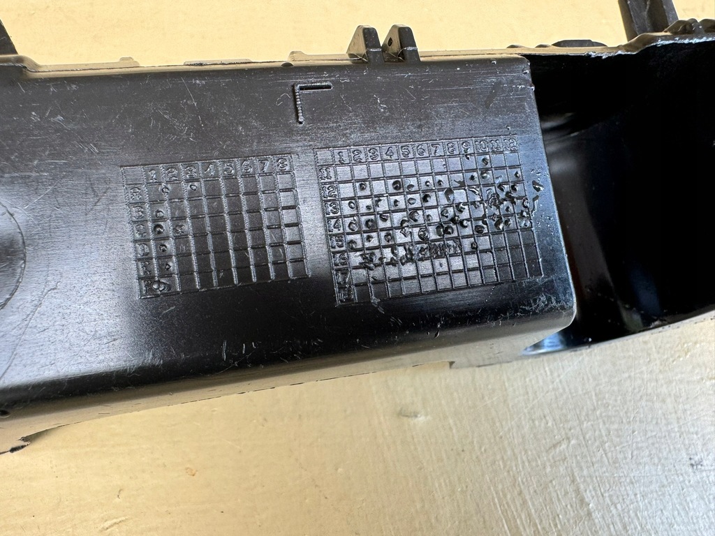 фото №8, Citroen c-elysee 2 ii 12-16r напрямна бампера лівий задня задній 9676786380