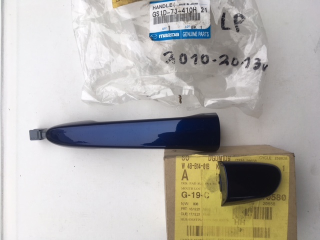 фото №1, Ручка левый задняя mazda 3 bl 10-14 gs1d-73-410h