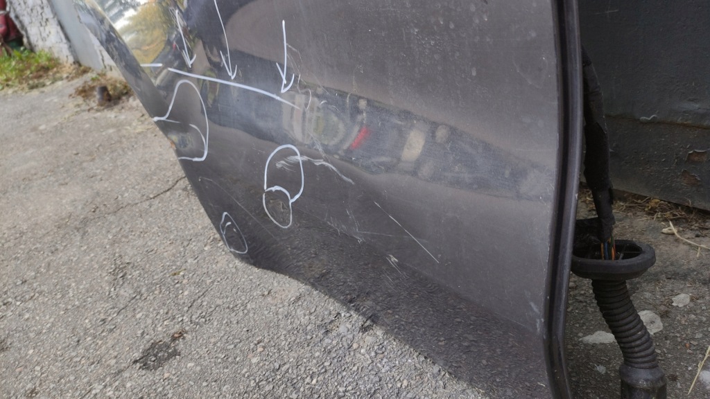 фото №7, Kia sportage iv двері правий задня задні скло молдинг