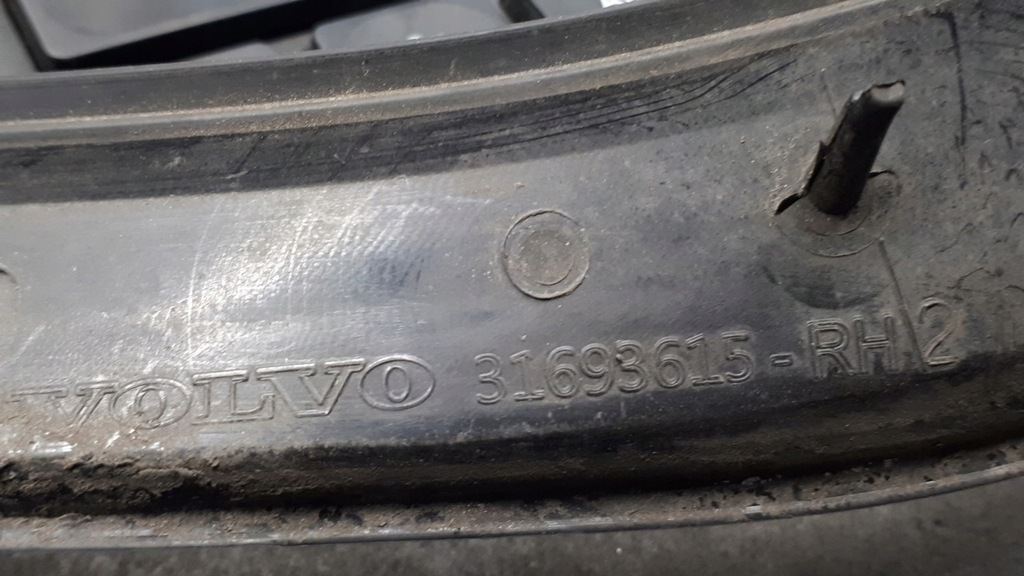 фото №9, 31693615 молдинг накладка дверь правый задняя volvo s90 ii