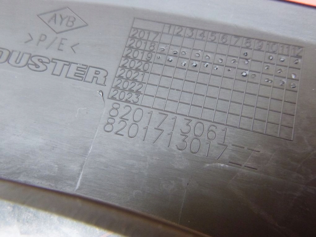 фото №5, Dacia duster ii 2 17- молдинг na крила перед задня