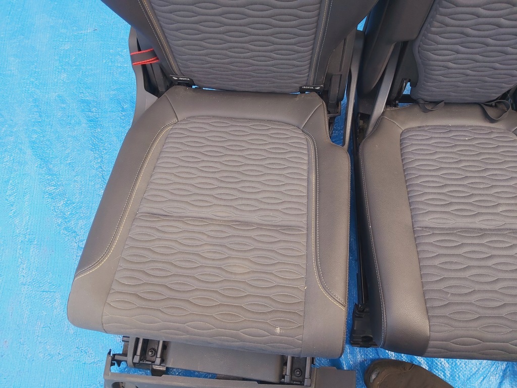 фото №10, Opel-części | zafira c сидіння сидіння заднє сидіння задня 7osób шкіра комплект