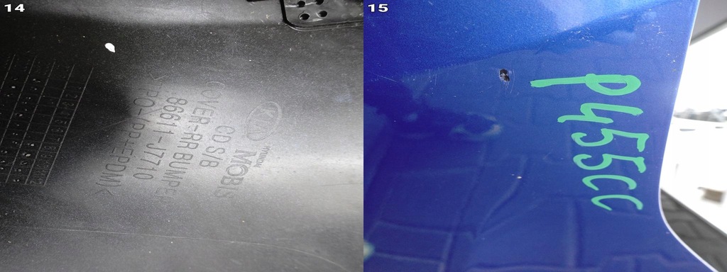 фото №12, Kia proceed gt-line cd 18- бампер бампер задня 6xpdc b.ładny 86611-j7710