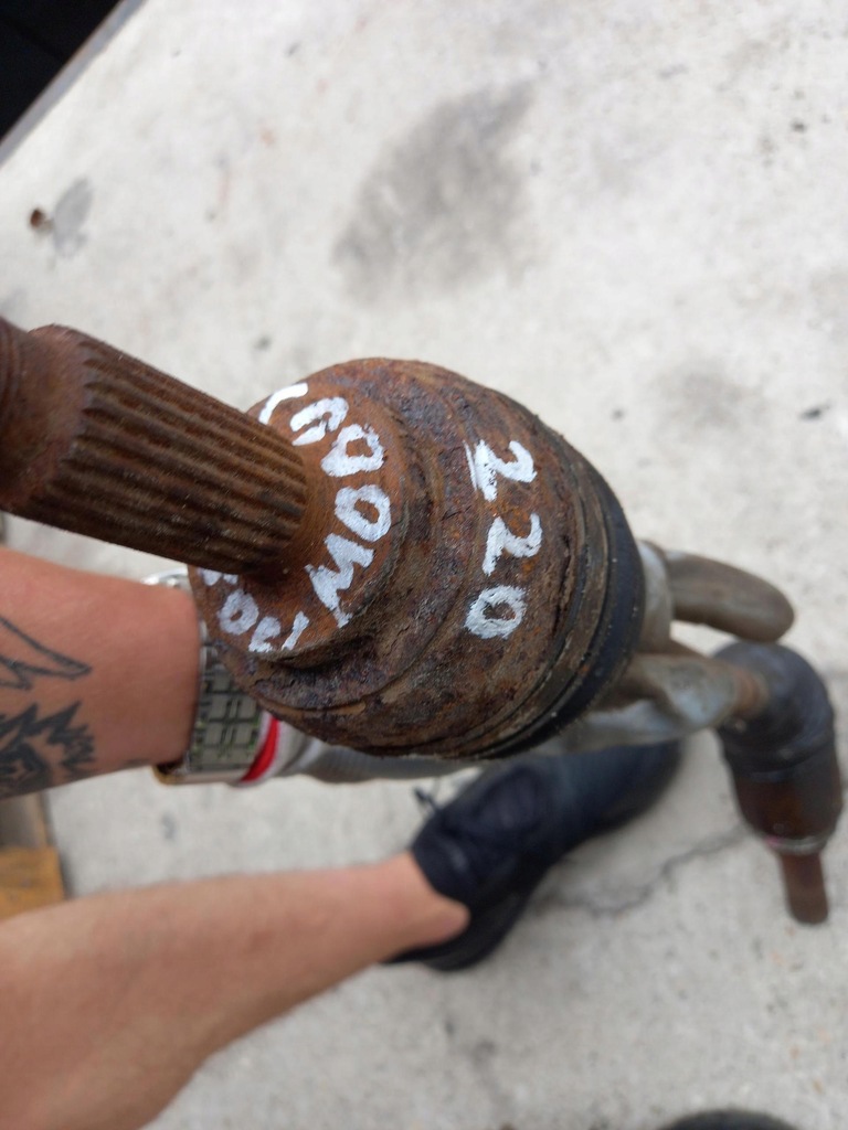 фото №5, Приводной вал короткий левая renault modus 1.5 dci 04-12