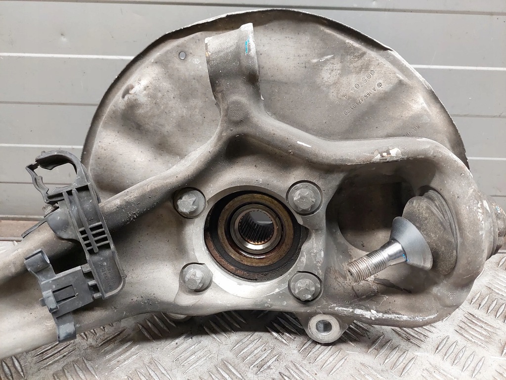 фото №5, Mercedes gl x166 перед левая подшипник i ступица kół