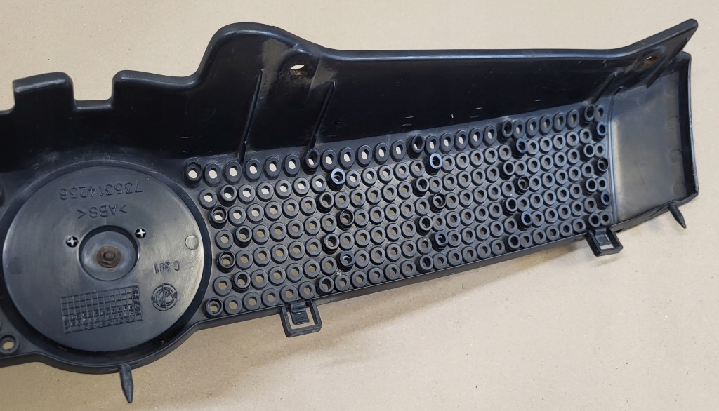 фото №7, Решётка радиатора решётка радиатора радиатора бампера fiat panda ii 2 169 оригинал