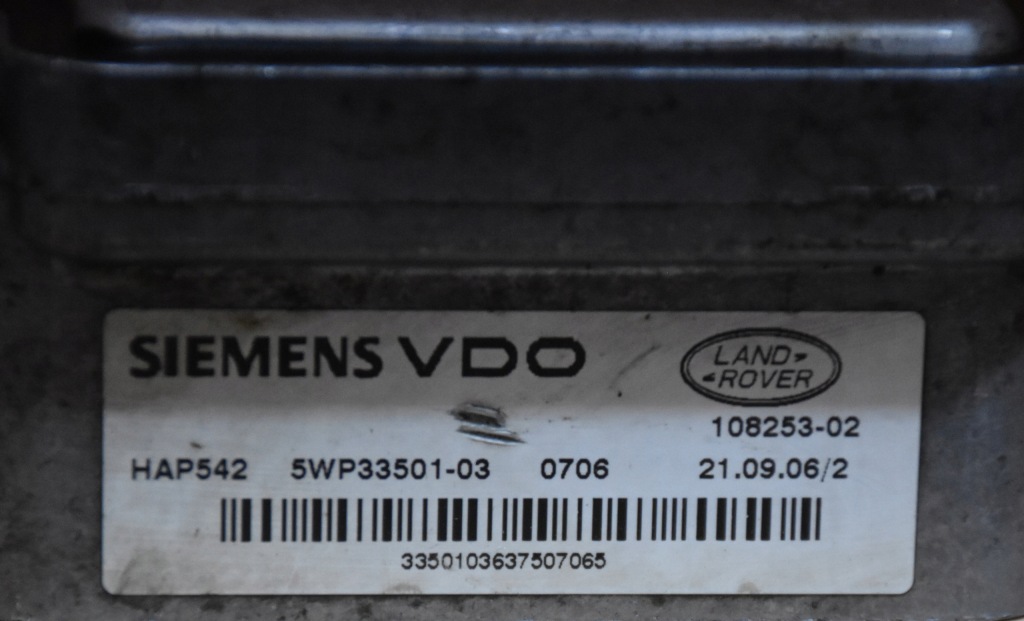 Бортовий комп'ютер блок керування модуль haldex land rover freelander 2 2 5wp33501-03 Оригінал