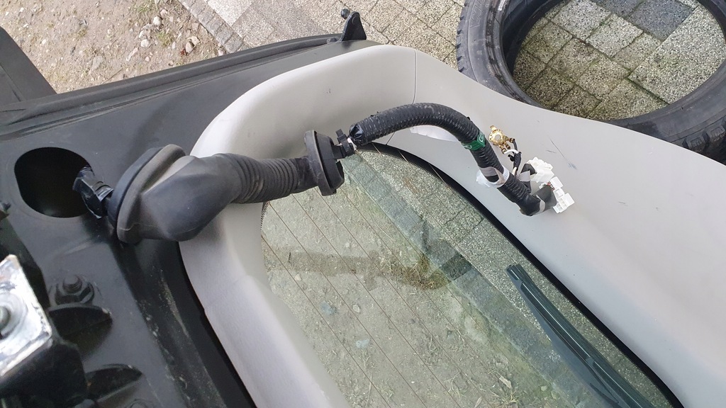 фото №10, Nissan leaf крышка багажника багажника комплектная cat