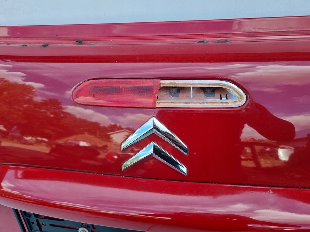 фото №5, Citroen c3 pluriel кришка багажника задня kjf czerwona