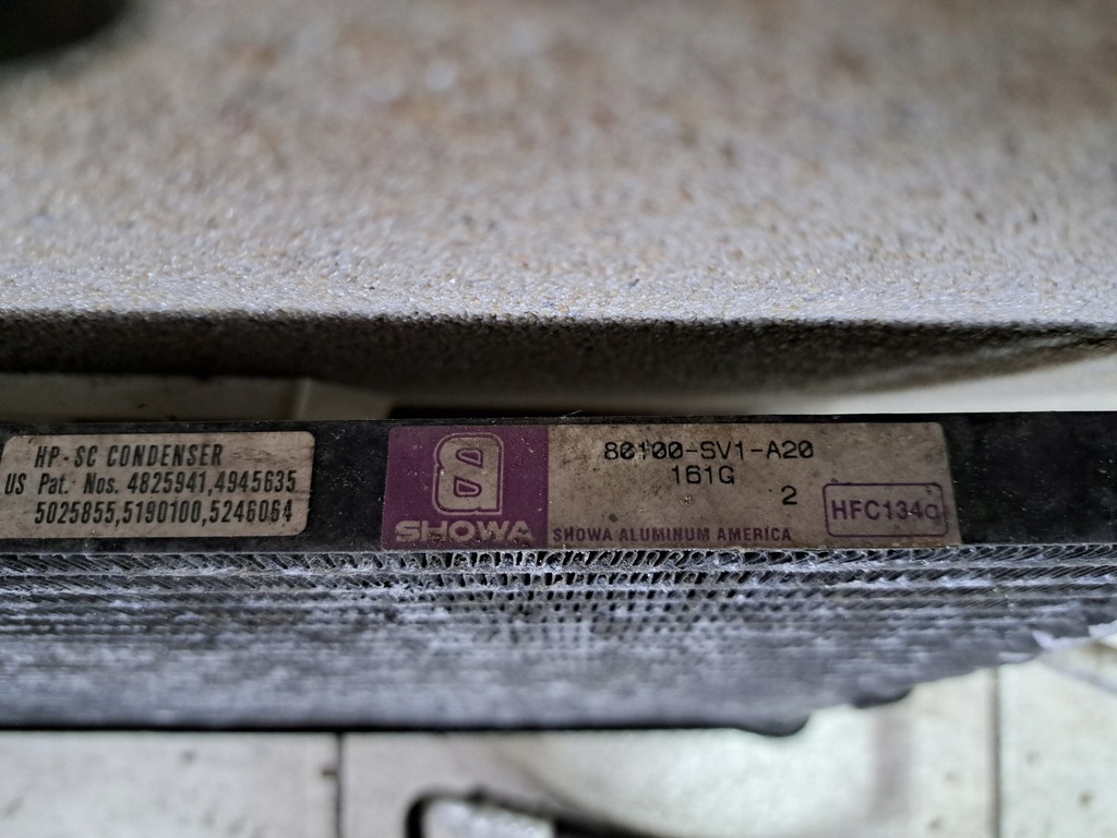 фото №5, Honda accord v радіатор кондиціонера