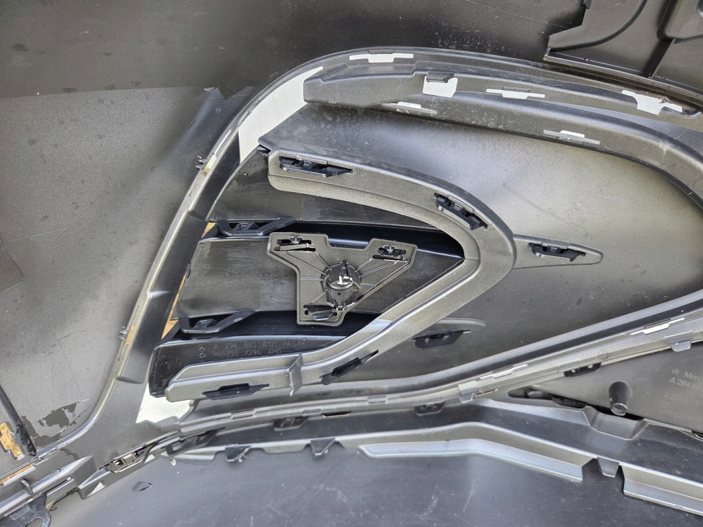 фото №16, Бампер перед передний mercedes eqe w294 x294 amg suv 2022- ночь edition