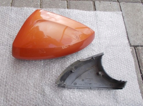 фото №11, Vw polo 2g 17- левая корпус зеркало+ нижняя накладка