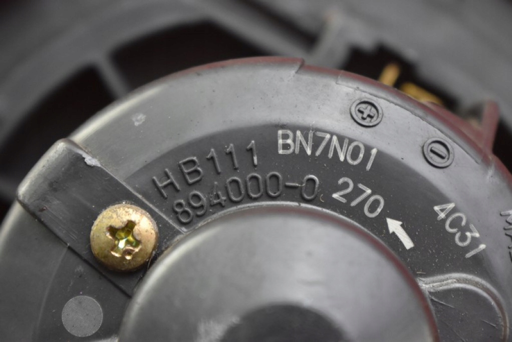 фото №8, Воздуходувка вентилятор обдув eu 894000-0 mazda 3 1 i bk 03-06