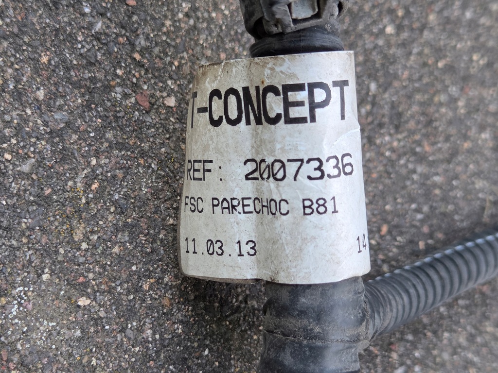 фото №13, Citroen ds5 жгут pdc перед+ 4xczujnik 2007336 9666016377e8 9666016377xt