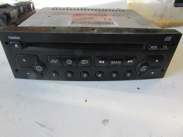фото №1, Радіо clarion peugeot 807