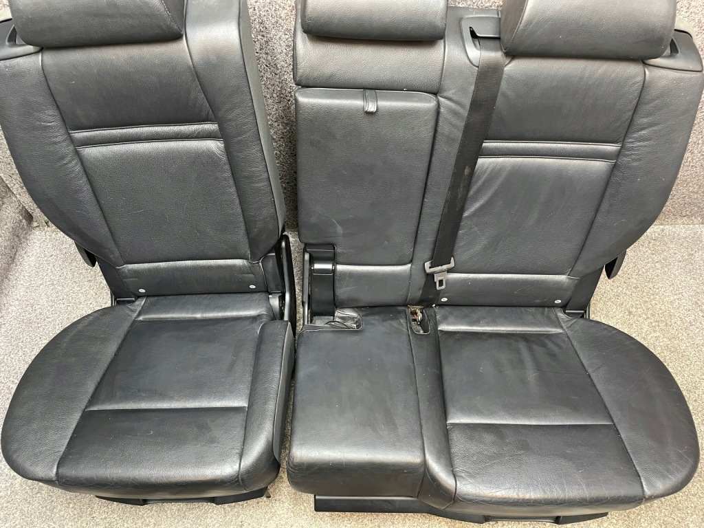 Заднє сидіння задня сидіння задня ii drugi ряд шкіра czarna bmw x5 e70 7 осіб kamper Недорого