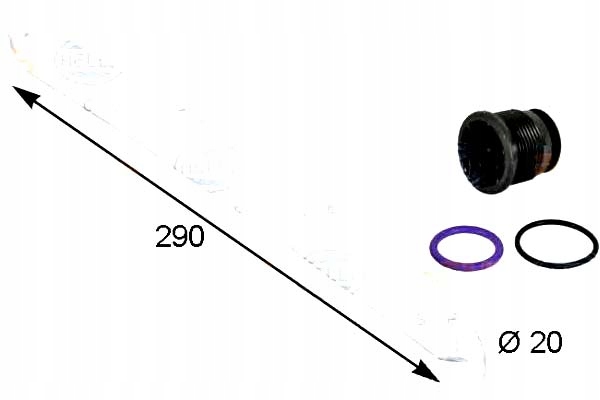 фото №1, Hella осушувач кондиціонера 5q0298403a 351193281