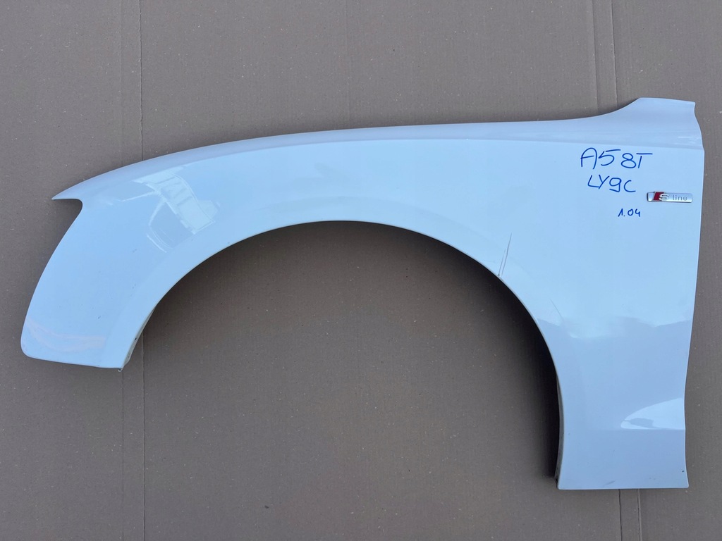 фото №6, Audi a5 8t ly9c s-line крыло левый перед передний sline