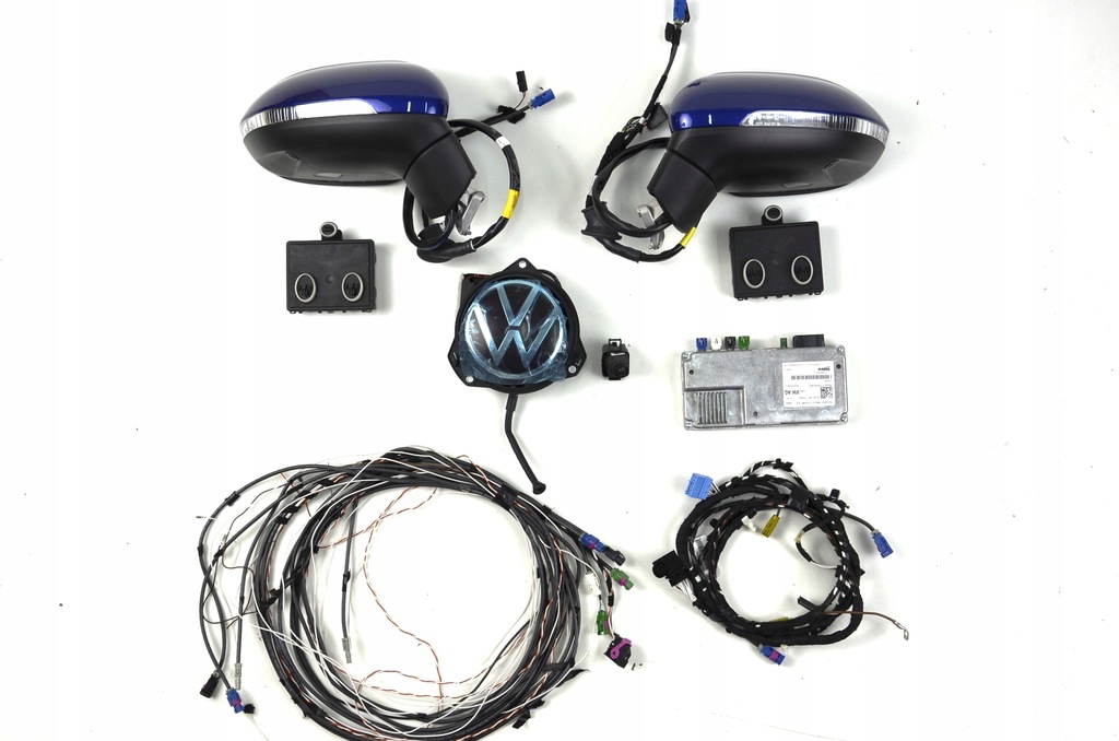 фото №1, Vw arteon fl зеркало комплект 360" l-15+2+kamera r-13+2+kamera